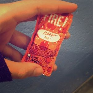 Marry Me Hot-sauce Packet